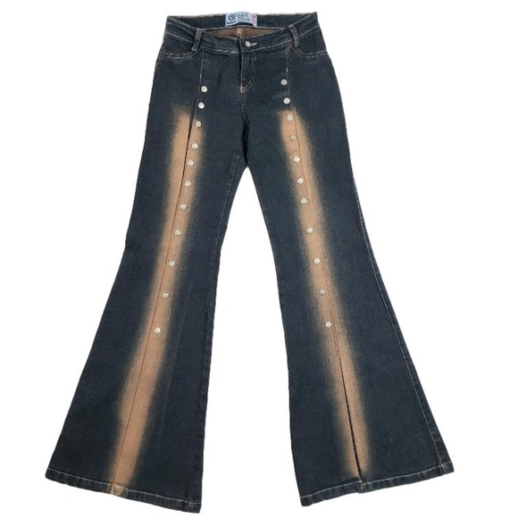 RH Denim - RH Brazilian Bell Bottom Jeans Boho Snap 4 or 6